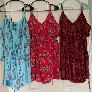 Ladies Gently Used Rompers